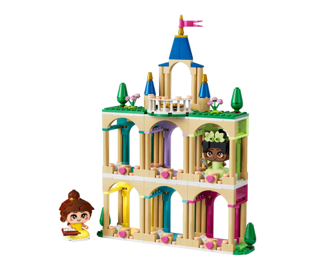LEGO DISNEY 43291 Mała Bella i Tiana z zamkiem - 1473483 - zdjęcie 3